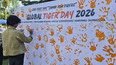 Global Tiger Day Jambi: Momentum Perkuat Kepedulian Lingkungan dan Harimau Sumatera