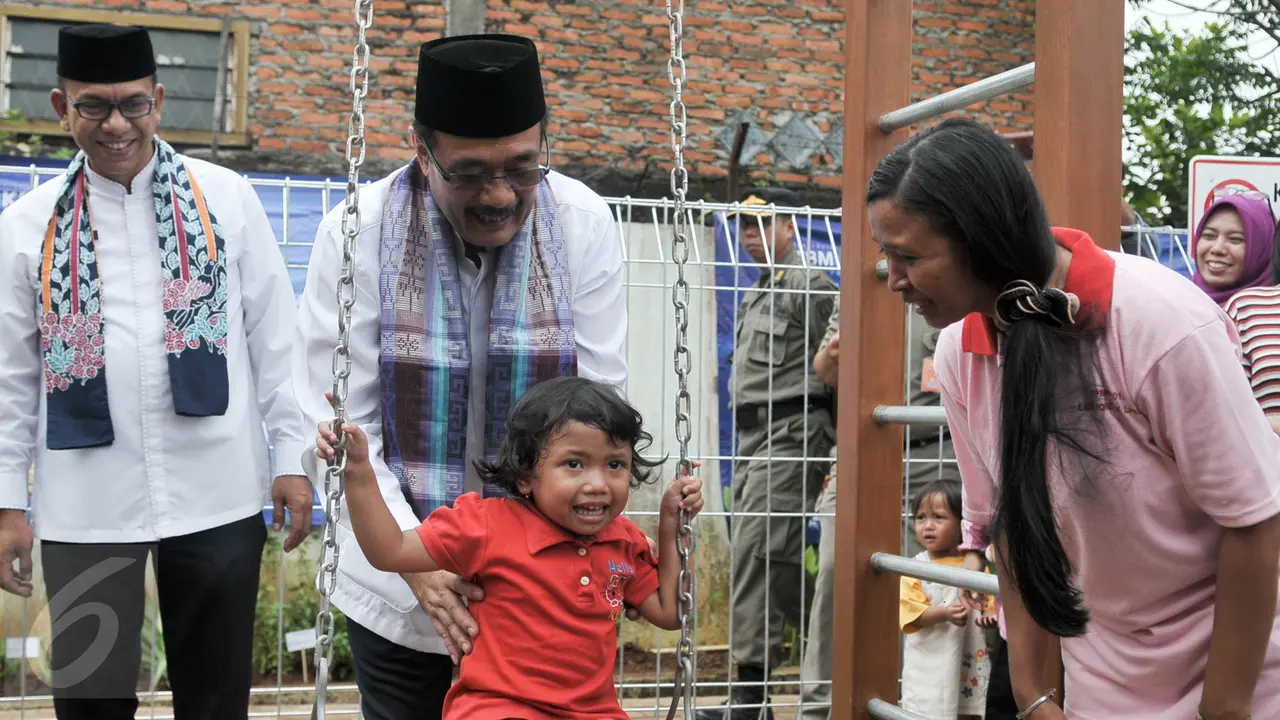 20161013-Wagub Djarot Resmikan RPTRA Pinang Pola-Jakarta
