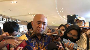 Menteri Koperasi dan UKM (MenKopUKM) Teten Masduki,dalam acara Peluncuran Vending Machine UMKM Kolaborasi Blibli dengan Jumpstart, di Locale Pop Up, Lantai 3, West Mall Grand Indonesia, Senin (30/5/2022).