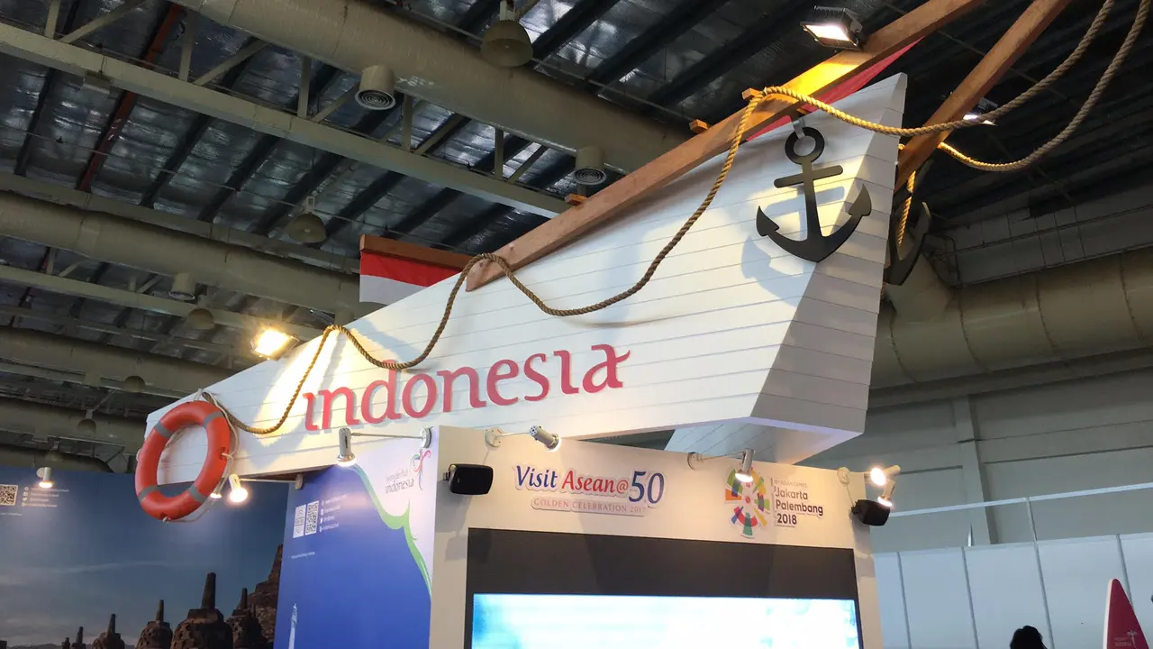 Booth Wonderful Indonesia 