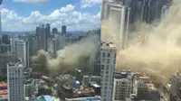 Hotel di Kuala Lumpur Rata dengan Tanah Akibat Kebakaran