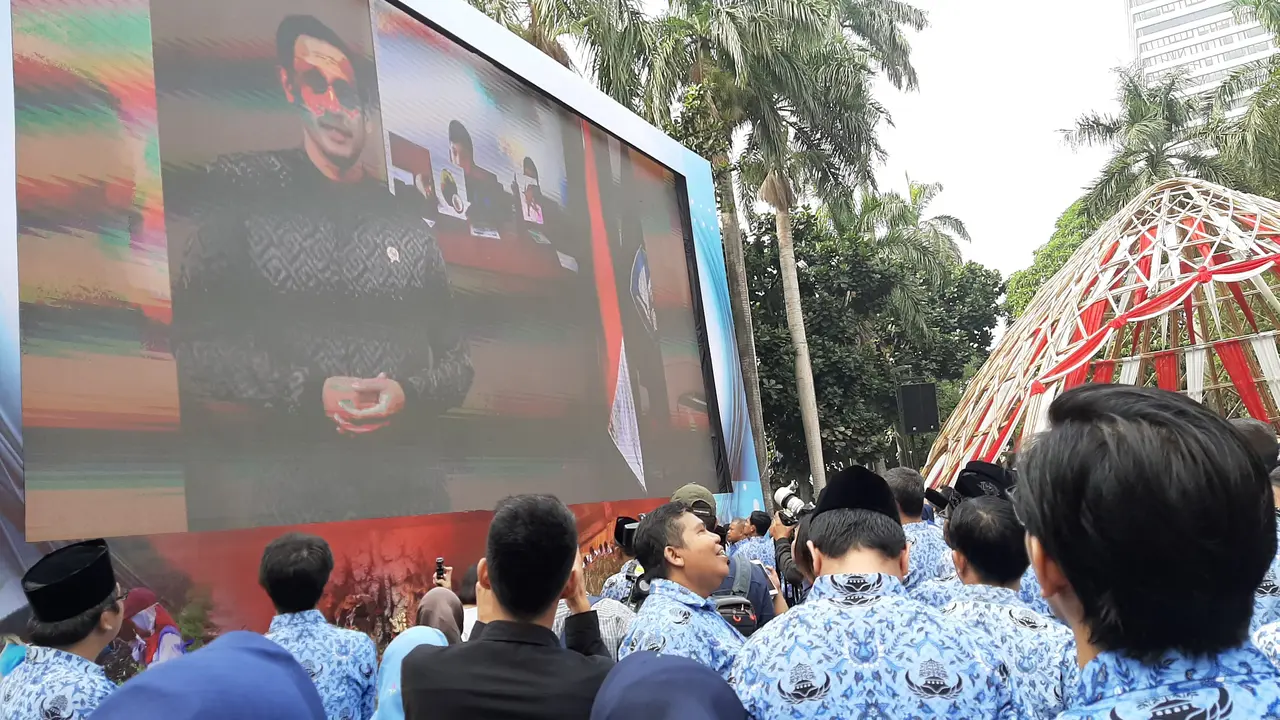 Upacara Peringatan HUT PGRI ke-74 dan Hari Guru Nasional 2019
