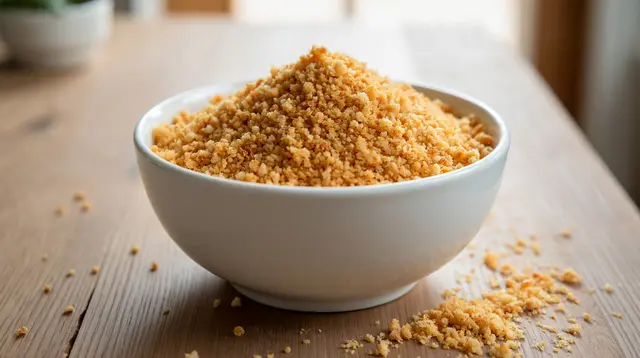 How to make breadcrumbs at home. (Image: Reve AI)