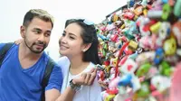 Raffi Ahmad dan Nagita Slavina liburan ke Korea Selatan [foto: instagram/pratamaputrada]