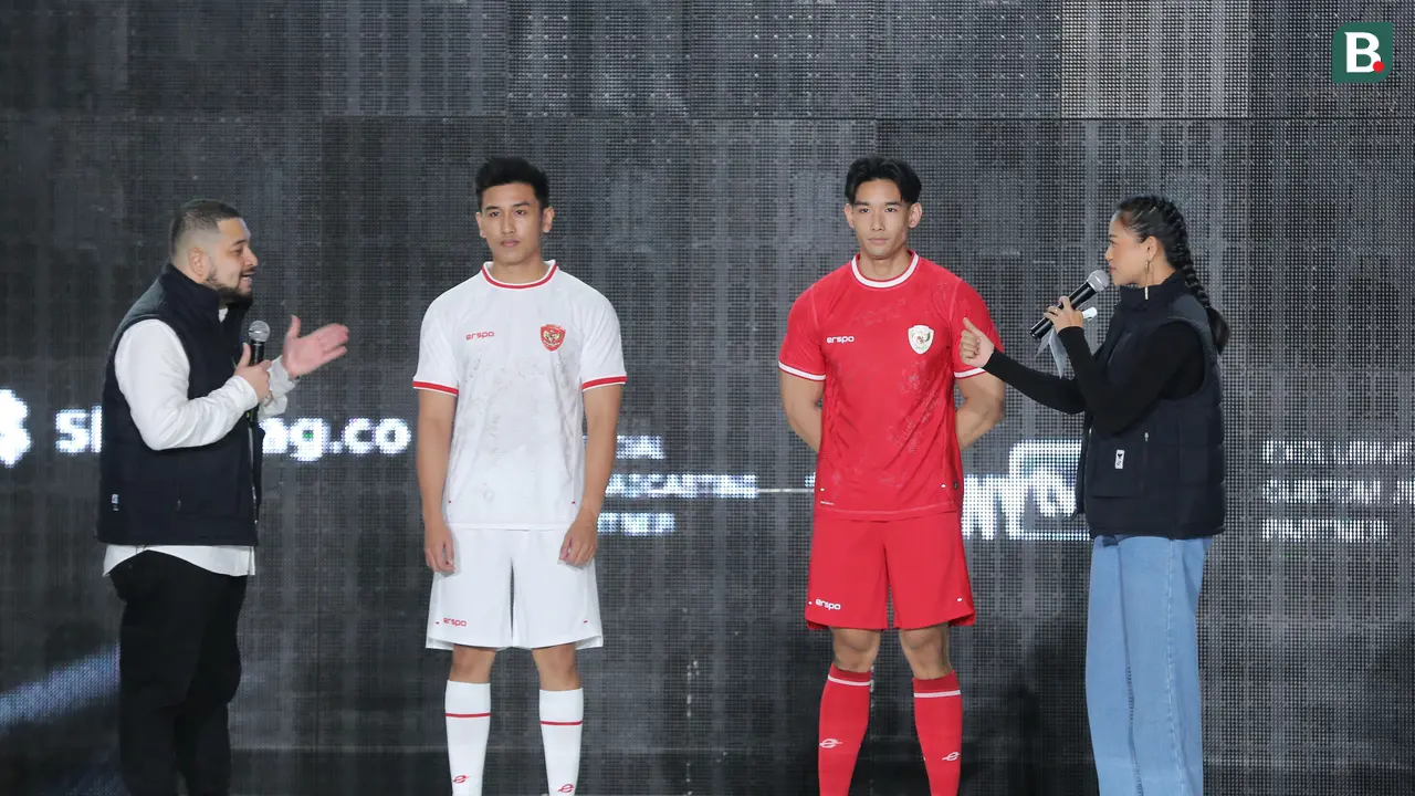 Jersey anyar Timnas Indonesia oleh Erspo