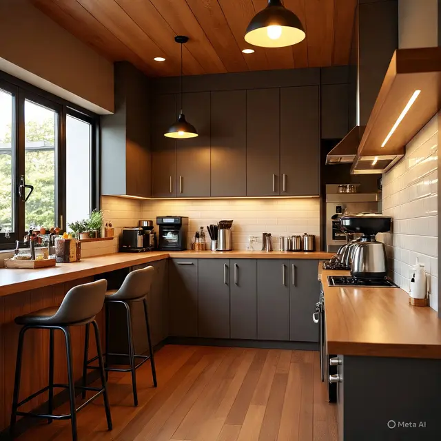 Desain Dapur Ala Cafe