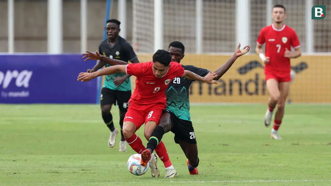Foto: Berakhir dengan Skor Kacamata, Timnas Indonesia Bermain Imbang Melawan Tanzania di Laga Uji Coba
