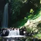 Salah satu curug terdekat dari Taman Wisata Alam Capolaga, Subang. (dok. TWA Capolaga