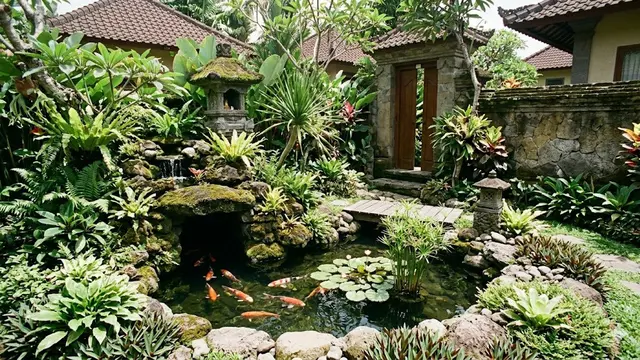 Cara Lindungi Kolam Ikan dari Predator Tanpa Merusak Keindahan Taman