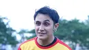 Menjelang peluit panjang dibunyikan, tim dari Vicky Nitinegoro harus menelan kebobolan satu gol. (Nurwahyunan/Bintang.com)
