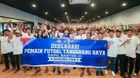 Pemain Futsal Tangerang Raya Deklarasi Dukungan terhadap Partai Amanat Nasional (PAN). (Dok. Istimewa)