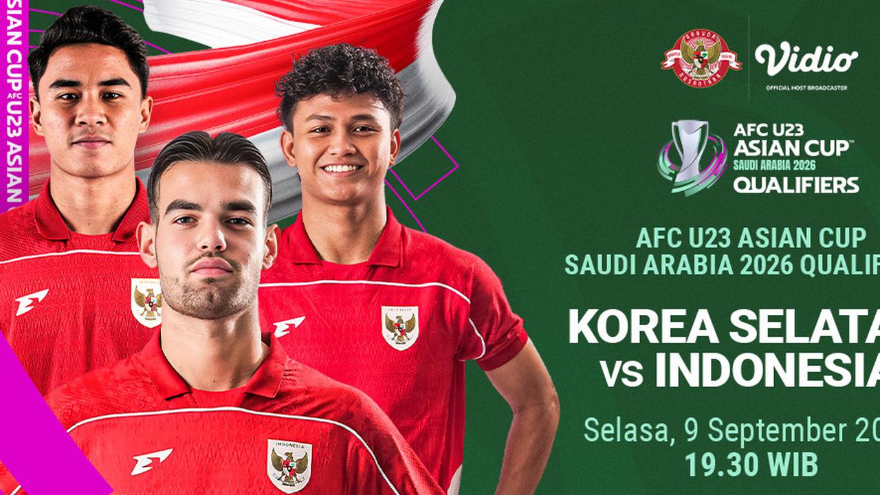 Saksikan jalannya pertandingan secara eksklusif melalui siaran langsung Timnas Indonesia di Vidio.