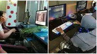 6 Aksi Kocak Emak-emak Main Game di Warnet Ini Bikin Geleng Kepala