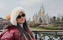Potret Keseruan Marsha Aruan Nikmati Liburan di Shanghai Disneyland, Semarak Bareng Vicky Syaputra