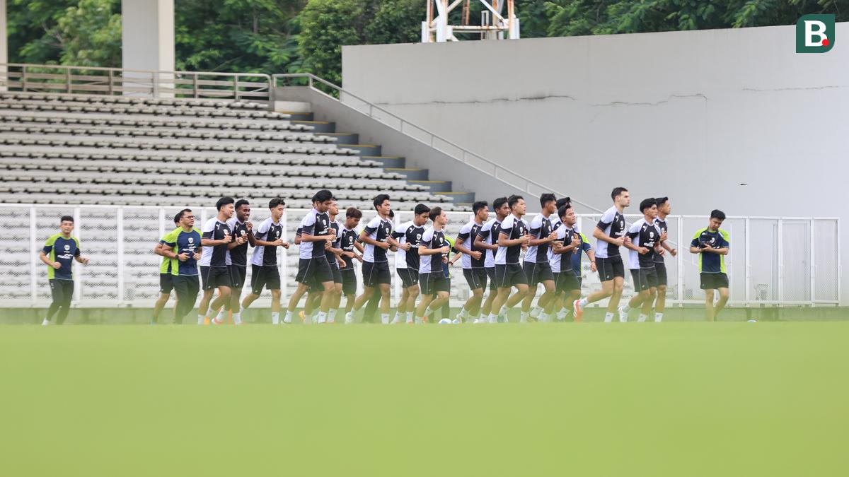 Foto: Timnas Indonesia U-20 Mematangkan Persiapan Jelang Berlaga di Piala Asia U-20 2025