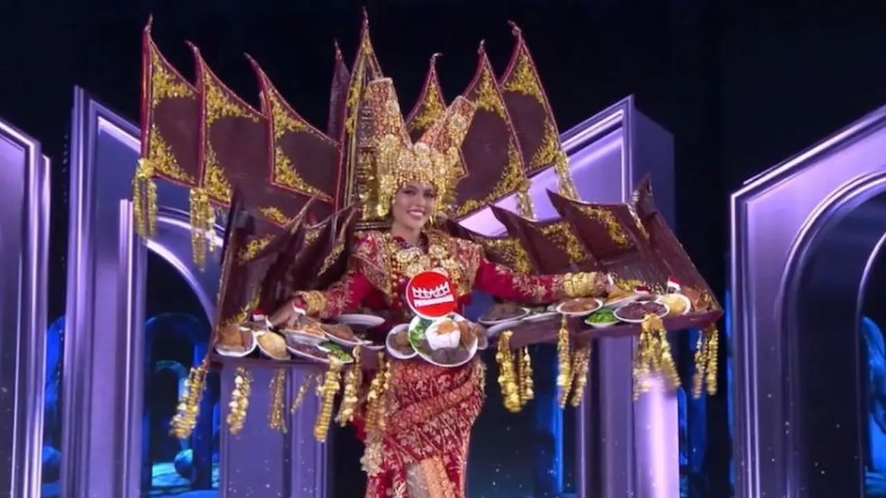 Nova Liana Miss Grand Internasional Tampil Memukau saat Preliminary Night dan National Kostum