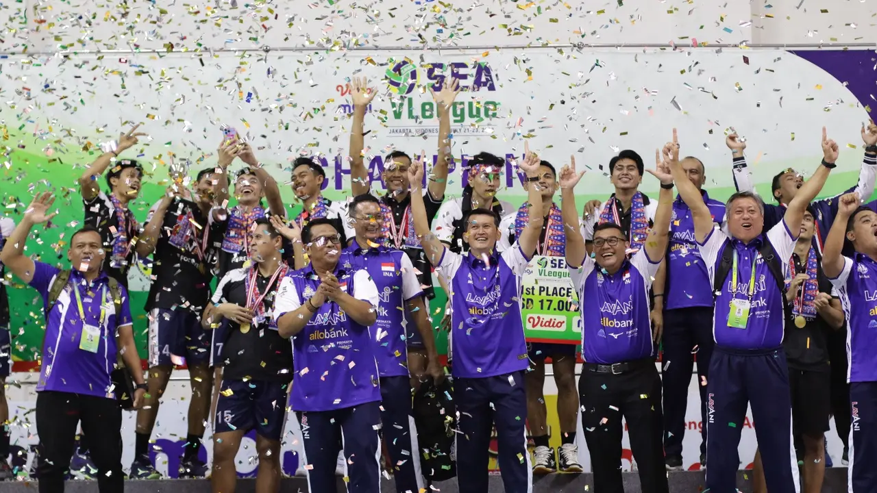 Timnas voli putra Indonesia - Bola Voli - SEA V League 2023