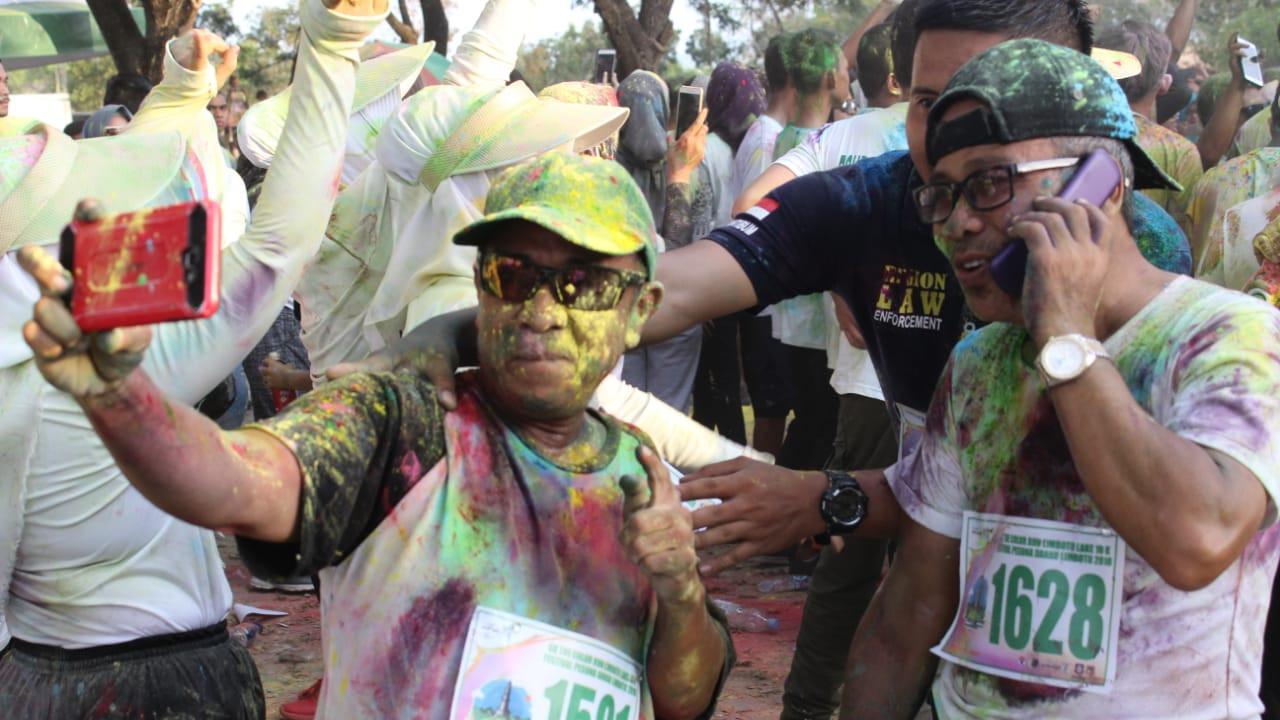 Colour Run Festival Pesona Danau Limboto 2018