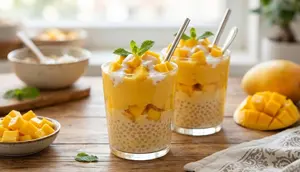 Resep Mango Sago Tanpa Susu Evaporasi, Tetap Creamy dan Segar