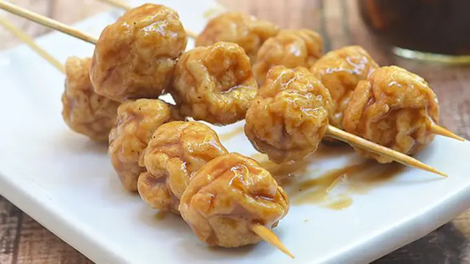 Resep sate bakso ikan./Copyright kawalingpinoy.com