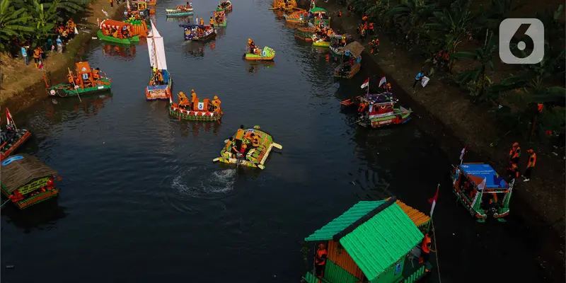 Festival Cinta Lingkungan di Kanal Banjir Timur