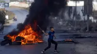 Baku tembak sengit dilaporkan terjadi di permukiman Israel dekat Jenin dan di Nablus ketika ketegangan terjadi. (AP Photo/Nasser Nasser)