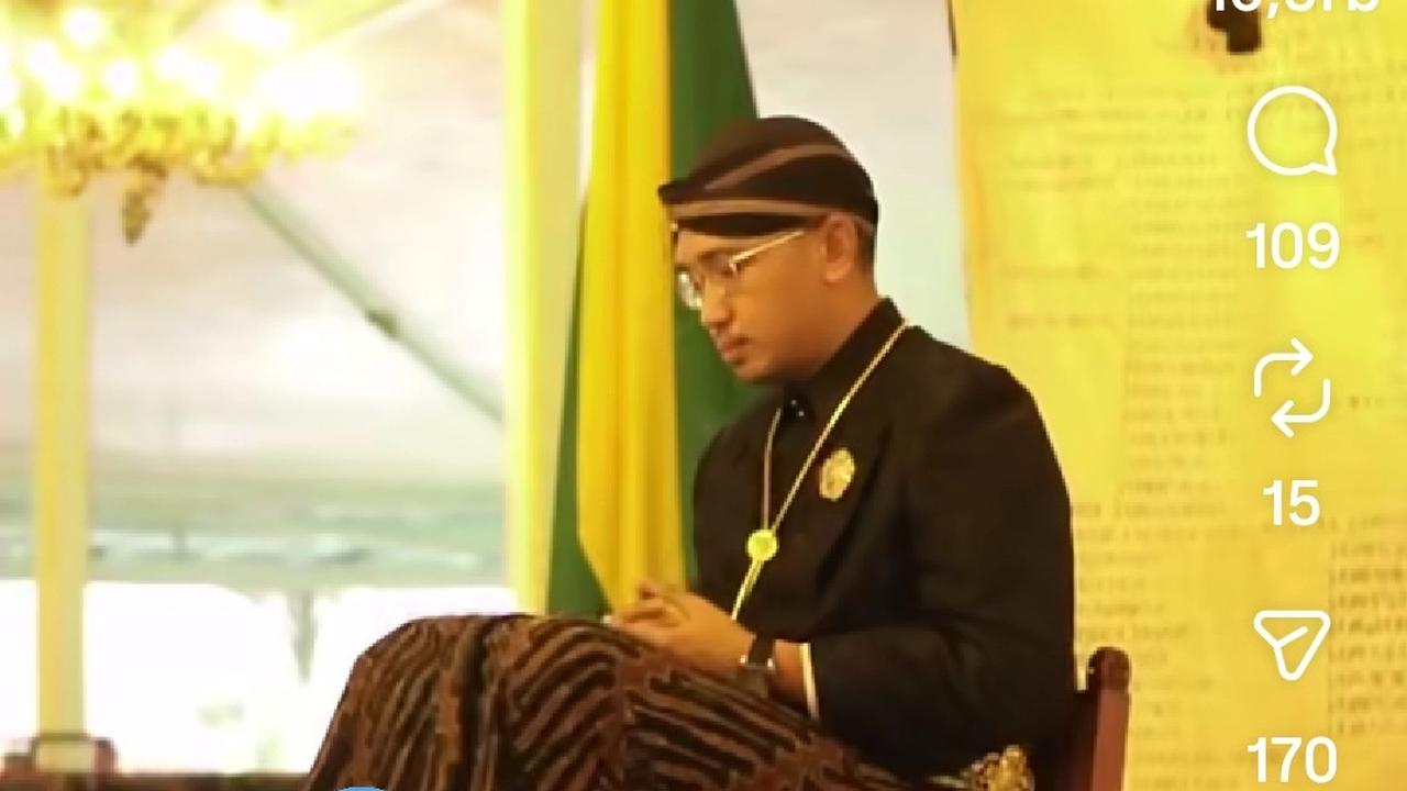 Pura Mangkunegaran Gelar Upacara Peringatan Naik Takhta ke-4 KGPAA Mangkunegara X