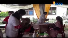 YPAPK menggelar bakti sosial pengobatan gratis di Kecamatan Terusan Nyunyai, Lampung Tengah.