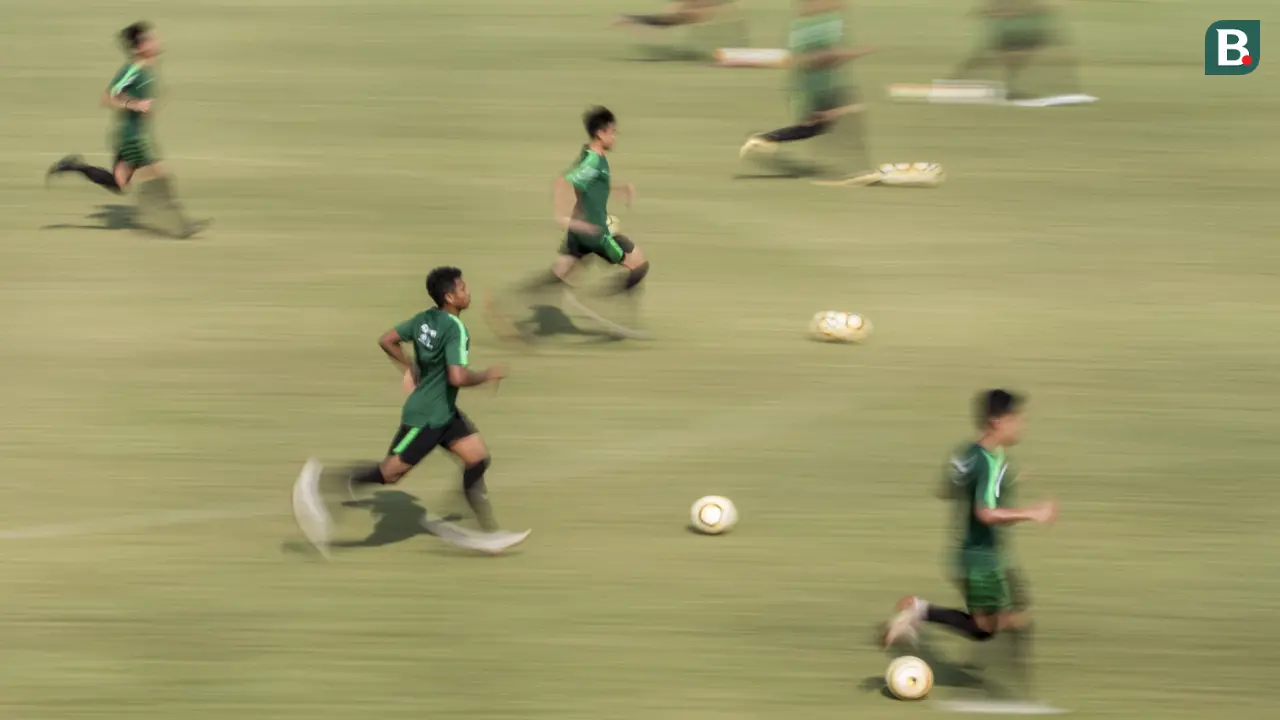 Latihan Timnas Indonesia U-19