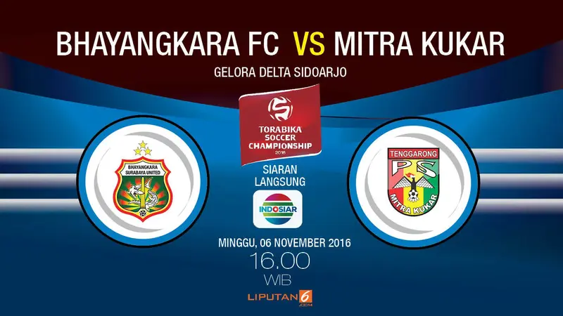 Prediksi Bhayangkara FC vs Mitra Kukar