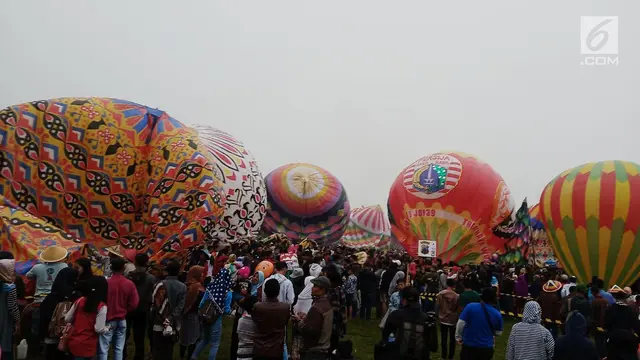 Melihat Keseruan Pesta Balon Udara Wonosobo