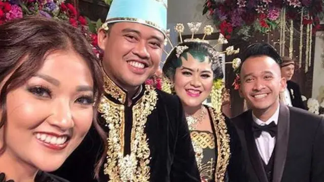 Pelawak tanah air di pernikahan Kahiyang Ayu