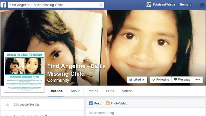 Seorang Netizen Sempat Curiga Terhadap Fanpage Find Angeline