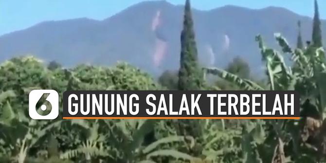 VIDEO: Viral Video Gunung Salak Seperti Terbelah, Ini Dia Penyebabnya