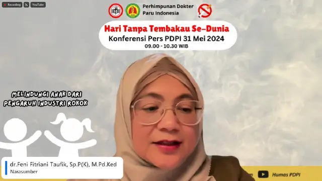 Konferensi Pers Peringatan Hari Tanpa Tembakau Sedunia