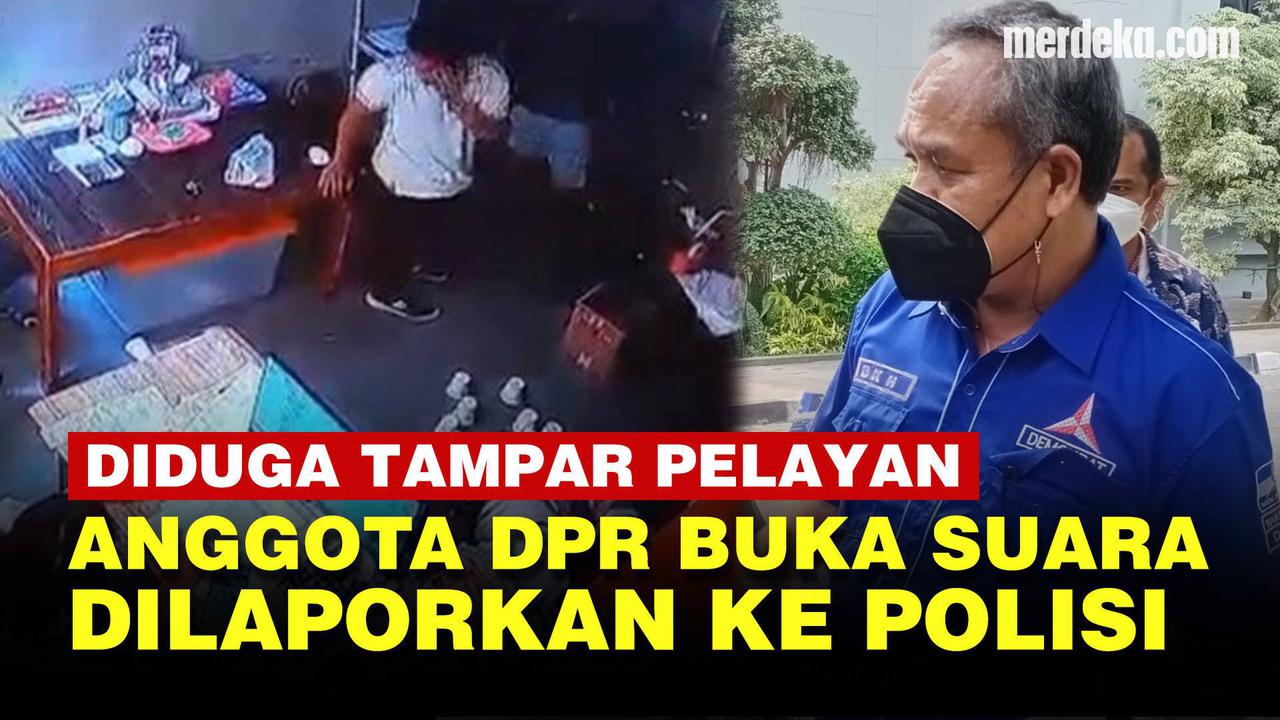 VIDEO: Politisi Benny Harman Ngaku Dorong Wajah Pelayan Restoran, Ini Penjelasannya