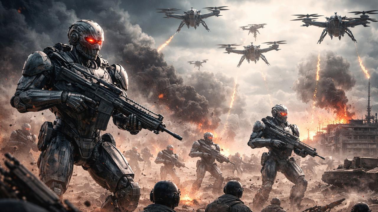 Ketika Perang Tak Lagi Butuh Tentara Manusia, Robot dan Drone Kini Jadi Andalan di Ukraina