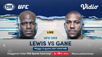 Link Live Streaming UFC 265 Lewis Vs Gane Pagi Ini di Vidio, Minggu 8 Agustus 2021. (Sumber : dok. vidio.com)