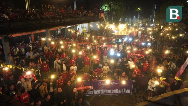 Foto: Tumpah Ruah Fans The Reds saat Roaring Night Liverpool vs Manchester City di Kemang