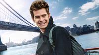 Aktor Andrew Garfield merasa beruntung bisa bermain bersama Emma Stone di film "The Amazing Spider-Man".