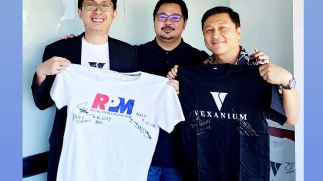Kunjungan Founder Vexanium ke kantor baru RPM di Bali.