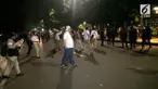 Polda Metro Jaya menangkap 9 orang pendemo di kawasan Gambir Jakarta Pusat.