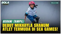 Mikhayla Shanum Caya mencuri perhatian publik sebagai atlet termuda Indonesia di SEA Games 2025. Di usia 11 tahun, atlet skateboard putri ini sukses lolos ke final nomor park putri setelah finis di posisi ketujuh babak penyisihan dengan skor 45,93.