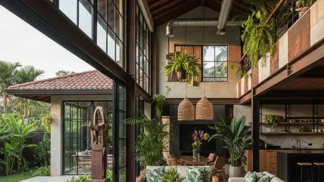 Rumah Sederhana Tapi Mewah Atap Genteng (Image by Gemini AI)