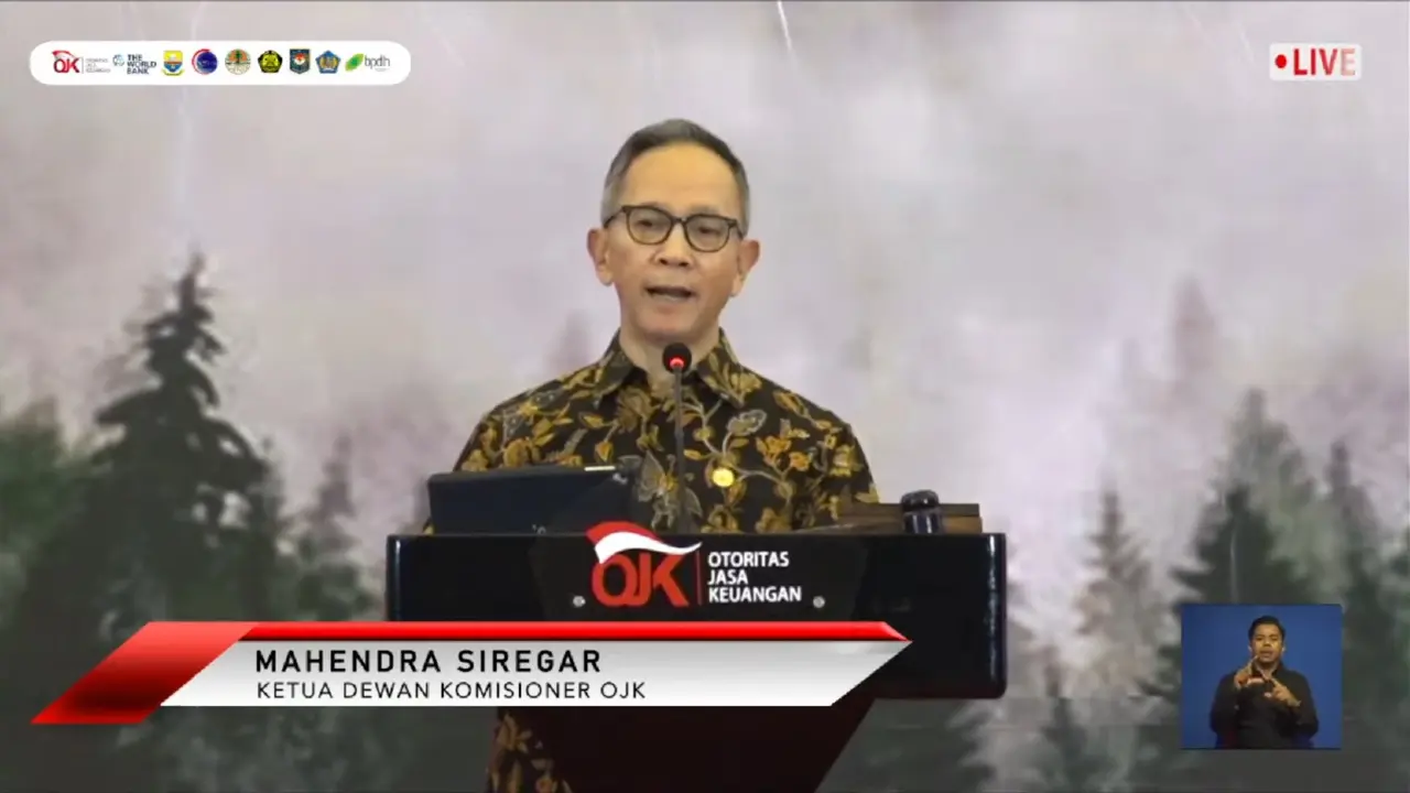 Ketua Dewan Komisioner Otoritas Jasa Keuangan (OJK) Mahendra Siregar mengungkap bursa karbon akan diluncurkan pada 26 September 2023