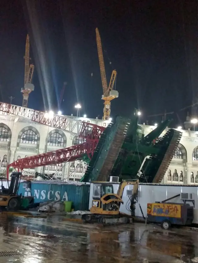 Dubes Arab Crane di Masjidil Haram Jatuh karena Human Error News