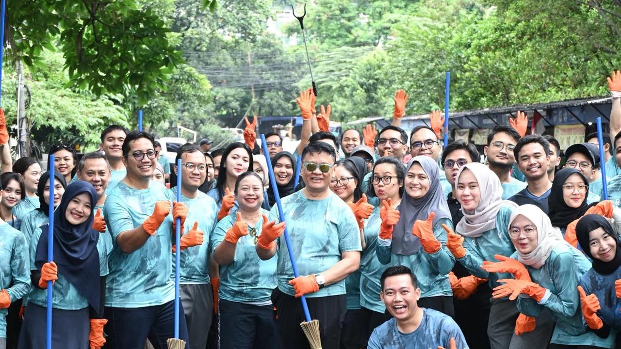 Jasa Raharja Gelar Aksi Nasional Glow Up Lingkungan: Bersih Itu Keren!