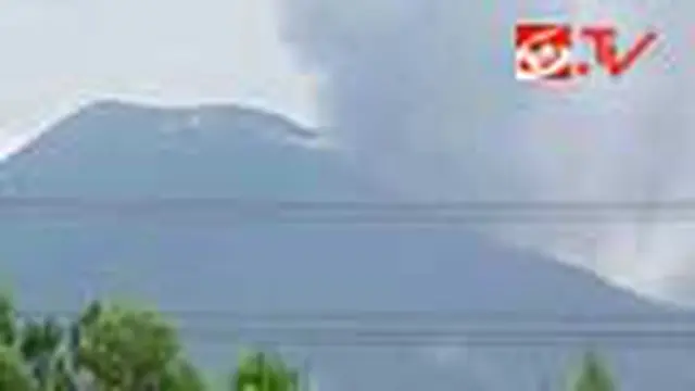 Gunung Lokon Meletus Lagi
