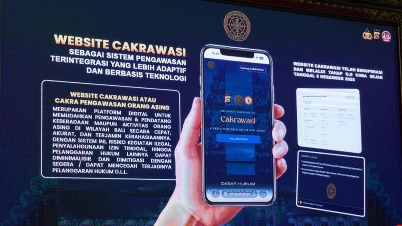 Polda Bali Perkuat Pengawasan WNA Melalui Aplikasi Cakrawasi, Jamin Keamanan Pulau Dewata