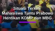 Aksi demonstrasi mahasiswa yang dimotori oleh BEM Universitas Indonesia (UI) dan berbagai aliansi mahasiswa digelar di kawasan Bundaran HI, Jakarta Pusat, Jumat (12/6). 

Para mahasiswa menuntut sejumlah hal di antaranya menghentikan program Makan Bergizi Gratis hingga Koperasi Merah Putih. #Merd...